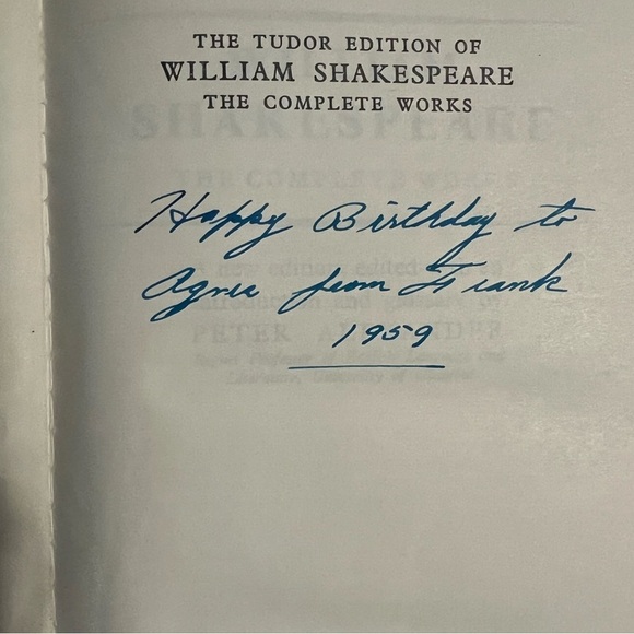 THE COMPLETE WORKS OF WILLIAM SHAKESPEARE. (Hardcover) - Picture 5 of 5